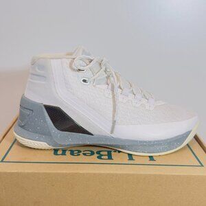 Under Armour Steph Curry 3 Men’s Size 8 Basketball Shoes Sneakers Curry White